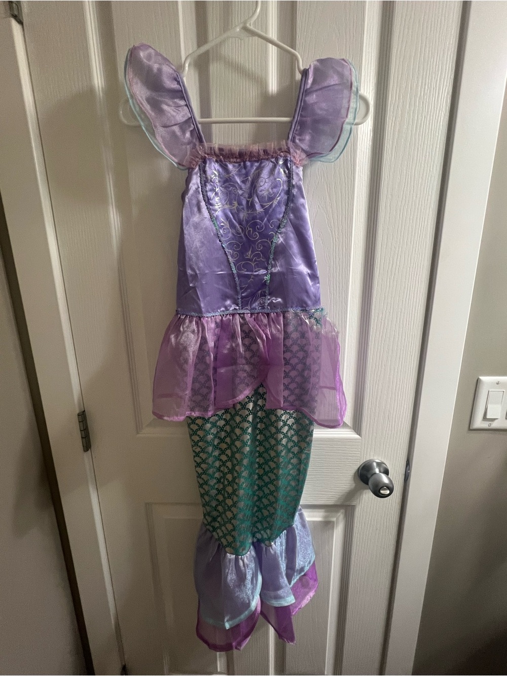 Kids Purple Mermaid Costume Dress - Brand: